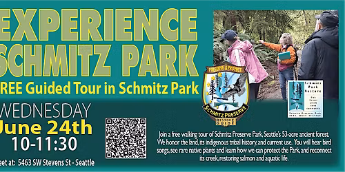 FREE Guided Tour in Schmitz Park - Experience Schmitz Park