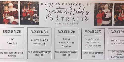 Make-up & Santa/Holiday Picture Day 