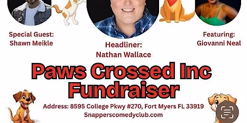 Paws Crossed Comedy Fundraiser