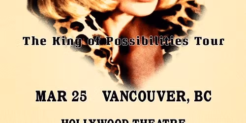 Goldie Boutilier - The King of Possibilities at Scoot Inn