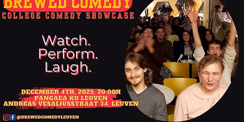 Pangaea English Comedy Showcase!