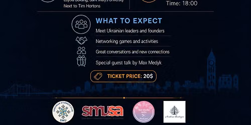 Business Night: Featuring Ukrainian Leaders and Founders
