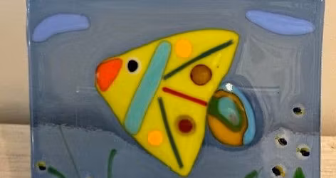 05\/13\/26 - Fused Glass - Fish Scene (2) at Botanical Goods in Myrtle Beach Mall