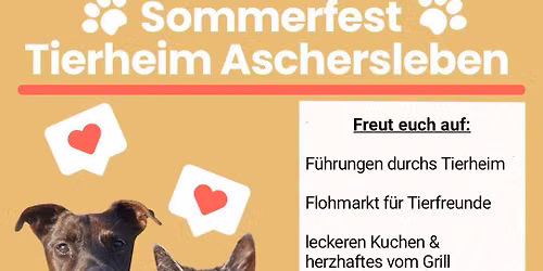 Sommerfest im Tierheim Aschersleben 