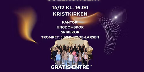 Julekoncert med Kristkirkens kor