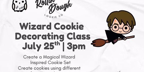 Magical Wizard Cookie Decorating Class 12PM and 3PM