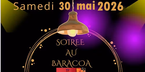 Soir\u00e9e 30 mai au Baracoa avec DJ D'PRIMERA