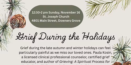 Grief During the Holidays
