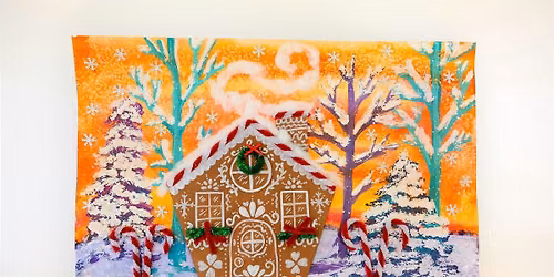 Family Art Night - Gingerbread Townhome