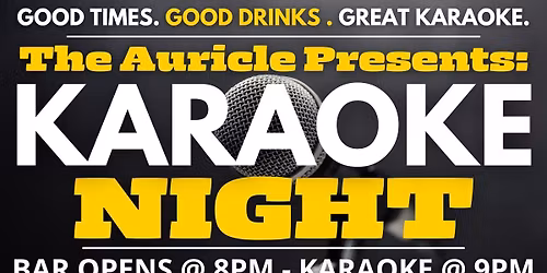 Karaoke Night @ The Auricle