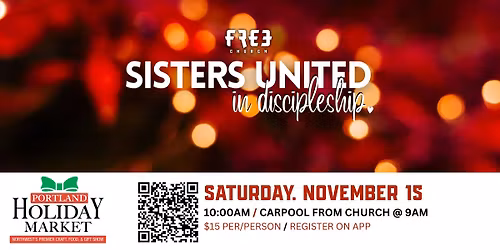 Sisters United- Portland Holiday Market Trip