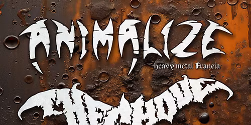 Evento Animalize+The Ghoul