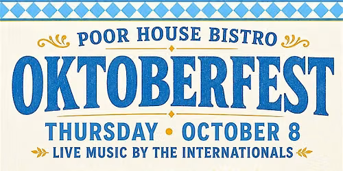 Free RSVP \u2014 Oktoberfest at Poor House Bistro