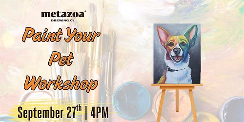 Paint Your Pet Workshop