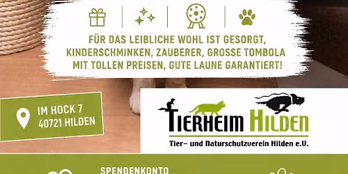 Sommerfest Tierheim Hilden 2026