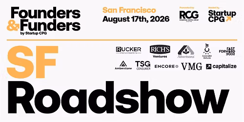 Founders & Funders Roadshow \u2013 San Francisco