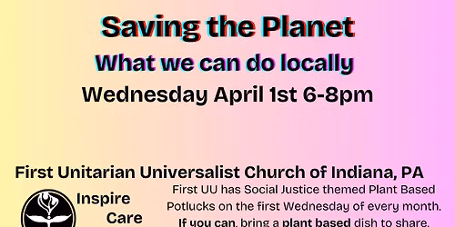 Saving The Planet: What we can do locally