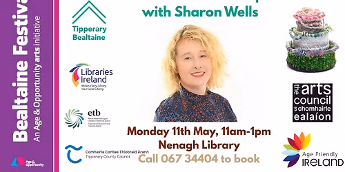 Ancient textile techniques with Sharon Wells Nenagh Library
