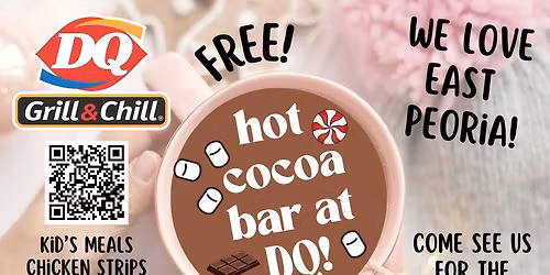 FREE HOT COCOA BAR - Parade of Lights