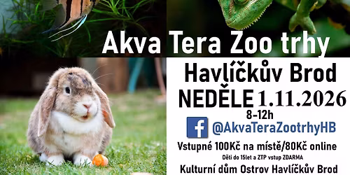 Akva Tera Zoo trhy HB 1.11.2026