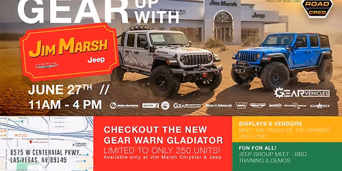 GEAR up with Jim Marsh Chrysler Jeep of Las Vegas