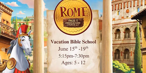 VBS -"Rome" Paul and the Underground Church