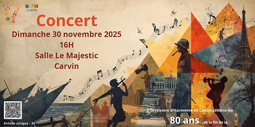 \ud83c\udf1f Concert \u2013 80 ans de M\u00e9moire en Musique \ud83c\udf1f