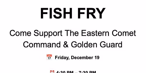 Eastern Comet Command Fish & Tenderloin Fry