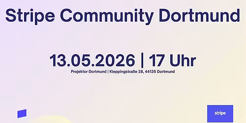 Stripe Community Dortmund | #1
