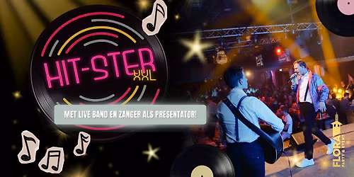 Hit-ster XXL met live band en zanger als presentator!
