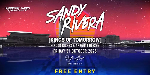 SANDY RIVERA \/\/ FREE ROOFTOP PARTY