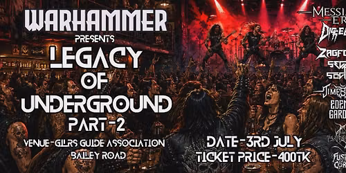 Warhammer Presents Legacy Of Under Ground ii
