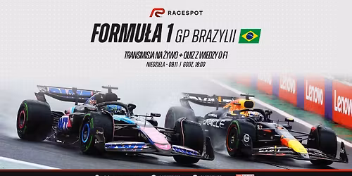 Formu\u0142a 1 GP Brazylii - Transmisja na \u017cywo w RaceSpocie