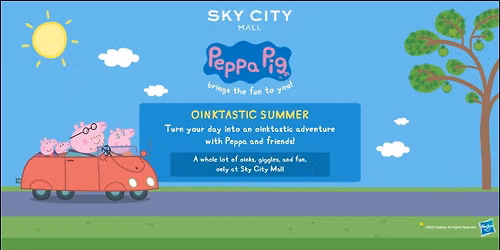 Peppa Pig at Sky City Mall