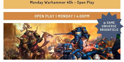 Warhammer 40k Open Play