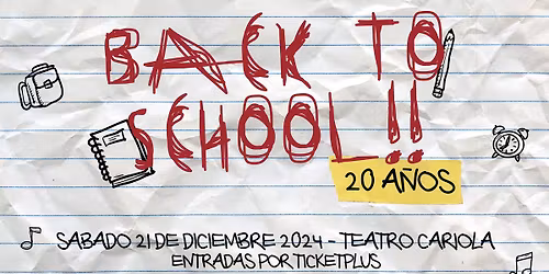 BACK TO SCHOOL!! 20 A\u00d1OS \/ HED PE + ADEMA