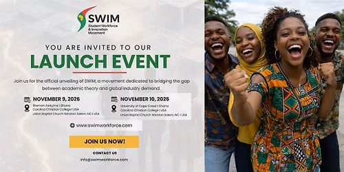 SWIM Launch Event 2026 – In Person | University of Cape Coast (November 10)