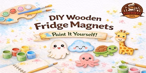 DIY Wooden Fridge Magnets