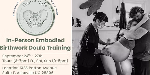 Asheville Embodied Birth Training - DONA Approved Doula Workshop