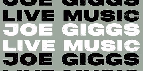 Barbecue & Live Music - Joe Giggs