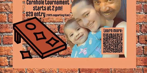 Stan the Man Fundraiser + Corn hole Tournament! 