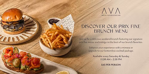 Brunch Prix-Fixe Menu