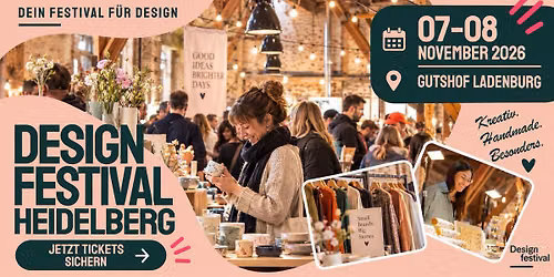 Designfestival Heidelberg November 2026