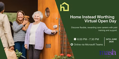 Virtual Recruitment Open Day with Home Instead Worthing