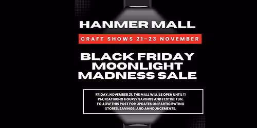HANMER MALL - MOONLIGHT MADNESS & CRAFTSHOW