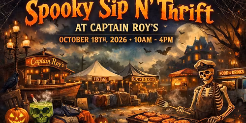 Spooky Sip N\u2019 Thrift