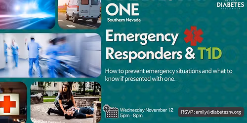 Diabetes Day One - Emergency Responders & T1D
