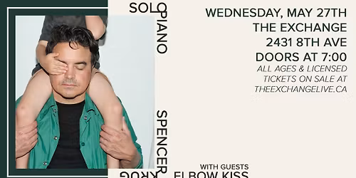 Spencer Krug (Wolf Parade, Sunset Rubdown, Moonface) - Solo Piano w\/ Elbow Kiss