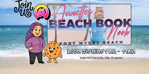 Fort Myers Beach BOOK SIGNING @ The Book Nook! 