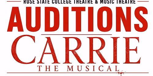 Auditions for CARRIE: THE MUSICAL